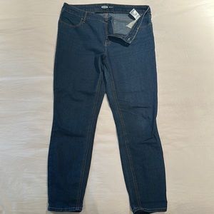 Old Navy jeans, super skinny, size 14